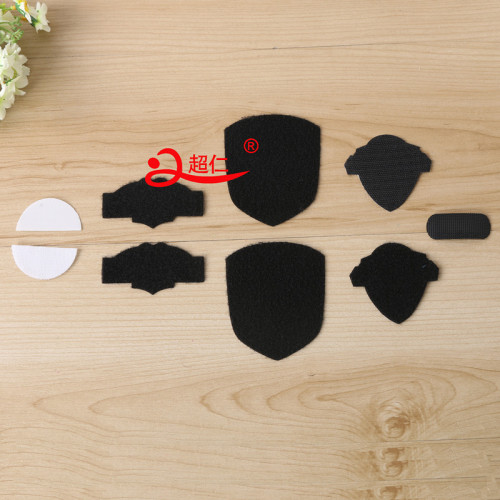 Baby Velcro Punching Adhesive Velcro Round Square Semicircle Cutting and Processing Customization Sample Customization