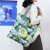 Spot Supply Portable One-Shoulder Nylon Cloth Bag Small Fresh Digital Printing Oxford Cloth Handbag Zipper Bag Customization