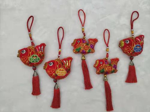 dragon boat festival hand-woven zongzi thread colorful chinese knot car pendant gift wormwood mosquito repellent sachet sachet