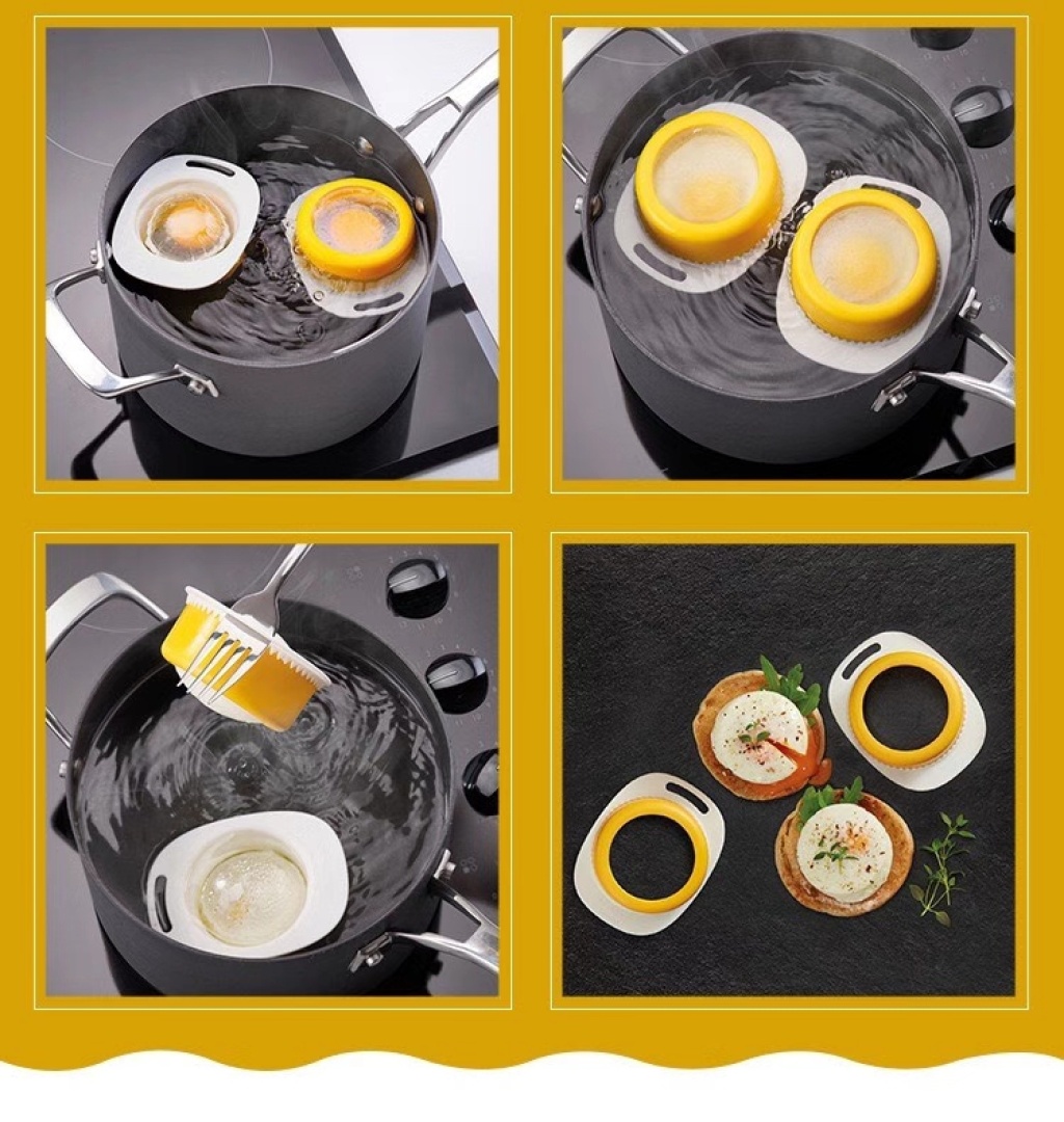 跨境eggies新品鸡蛋杯Egglettes Cooker迷你硅胶烹饪煮蛋器详情3