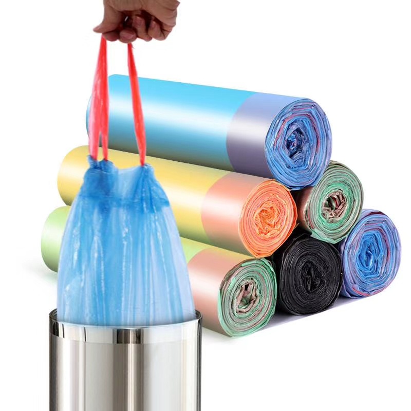 Factory Direct Sales Drawstring Garbage Bag Portable Garbage...