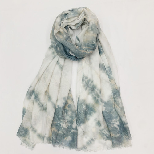 Paris Spring Tie-Dyed Rayon 90*180 Autumn and Winter Scarf Long Scarf Shawl Foreign Trade Wholesale Custom