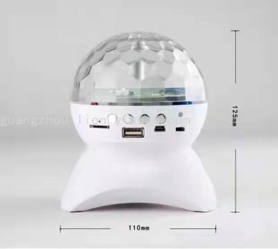 2020 High Quality Bluetooth Stereo Mini Crystal Ball Effect Light