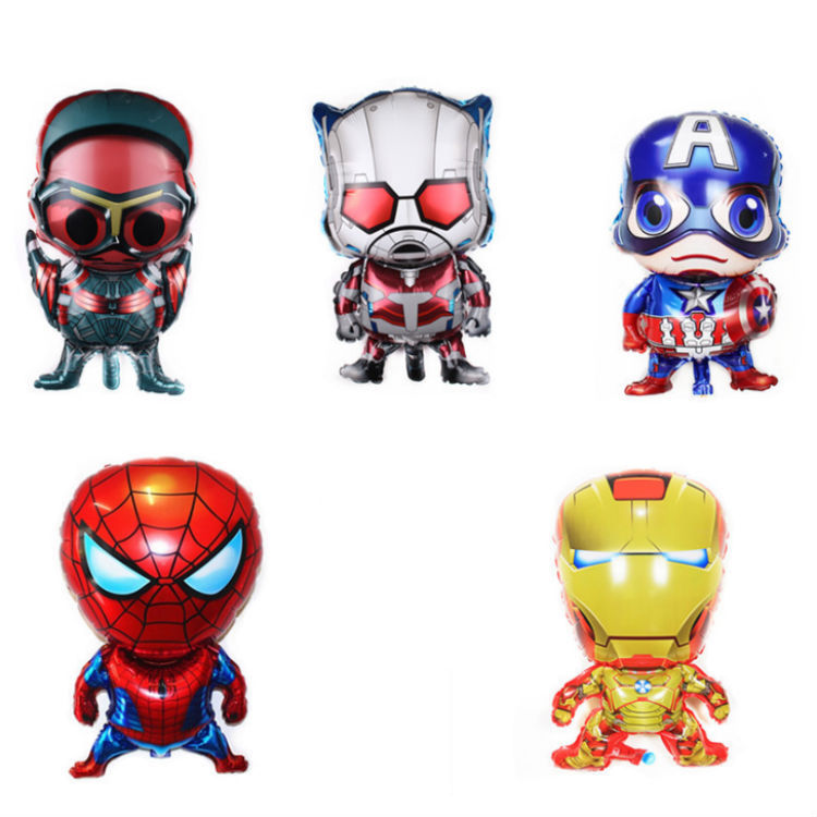 Stereo plus Size Cartoon Captain America Spider-Man Aluminum...