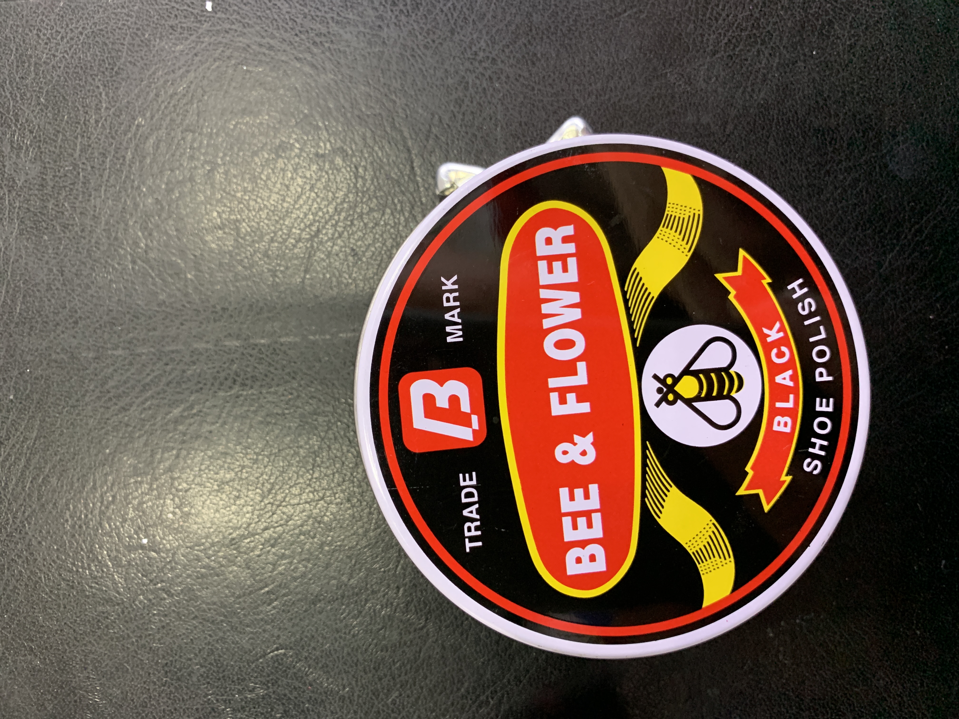 蜂花正品鞋油，真皮保养油。BEE&FLOWER
