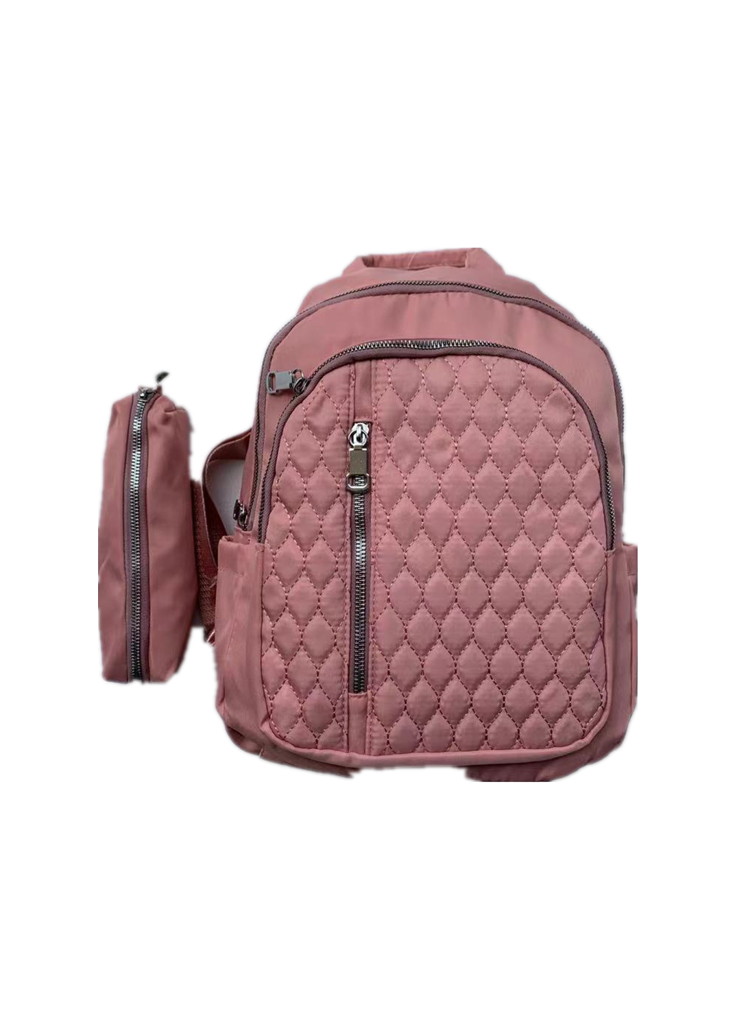 绣线双肩包尼龙背包学生书包旅行包女士背包女休闲包