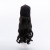 Factory in Stock Peaked Cap Wig Female Black Long Curly Hair Big Wave Fashion Trendy Style Wig Full-Head Wig