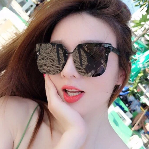 m nail square sunglasses new korean style internet celebrity women‘s street photography retro glasses fashionable sunglasses 9915