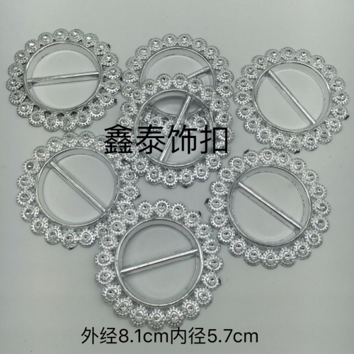 plastic Abs Decorative Japanese Character Three-Gear Buckle Handmade DIY Stage Outfit 3 Accessories 5cm