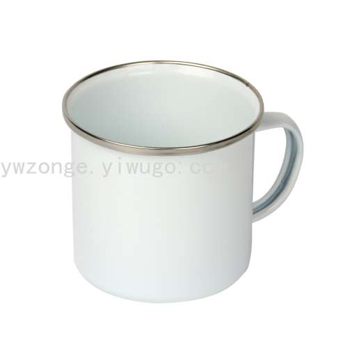 Blank Enamel Cup Hot Sale Customized Products Thermal Transfer Printing 