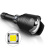 Cross-Border New Arrival 7-Core P10 Zoom USB Charging Power and Brightness Display Large Lens Wide Angle Power Torch