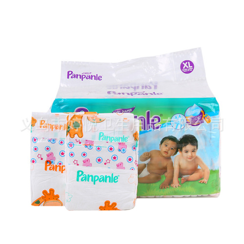 OEM Foreign Trade Export Baby Diapers Factory OEM Processing Diapers New Packaging South American Diapers