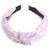Fresh Summer New Cross-Knotted Headband Hairpin Korean Style Fashion Flowers Cloth Hair Accessories Face Wash Hair Bands Women