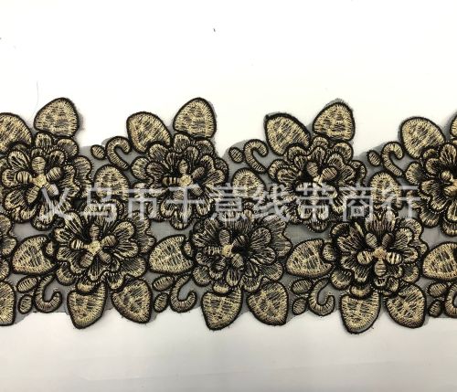 factory direct sales car bone lace spot can be cut and used can be customized