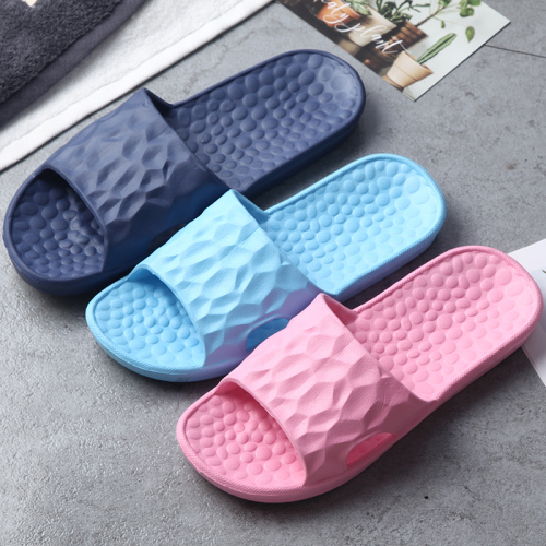 new eva rubber soft men‘s and women‘s summer massage home non-slip indoor slippers factory customized