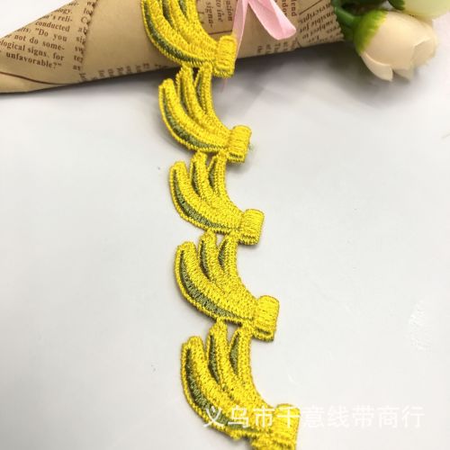 spot fruit lace water soluble hat children‘s clothing decorative accessories diy handmade accessories can cut and use