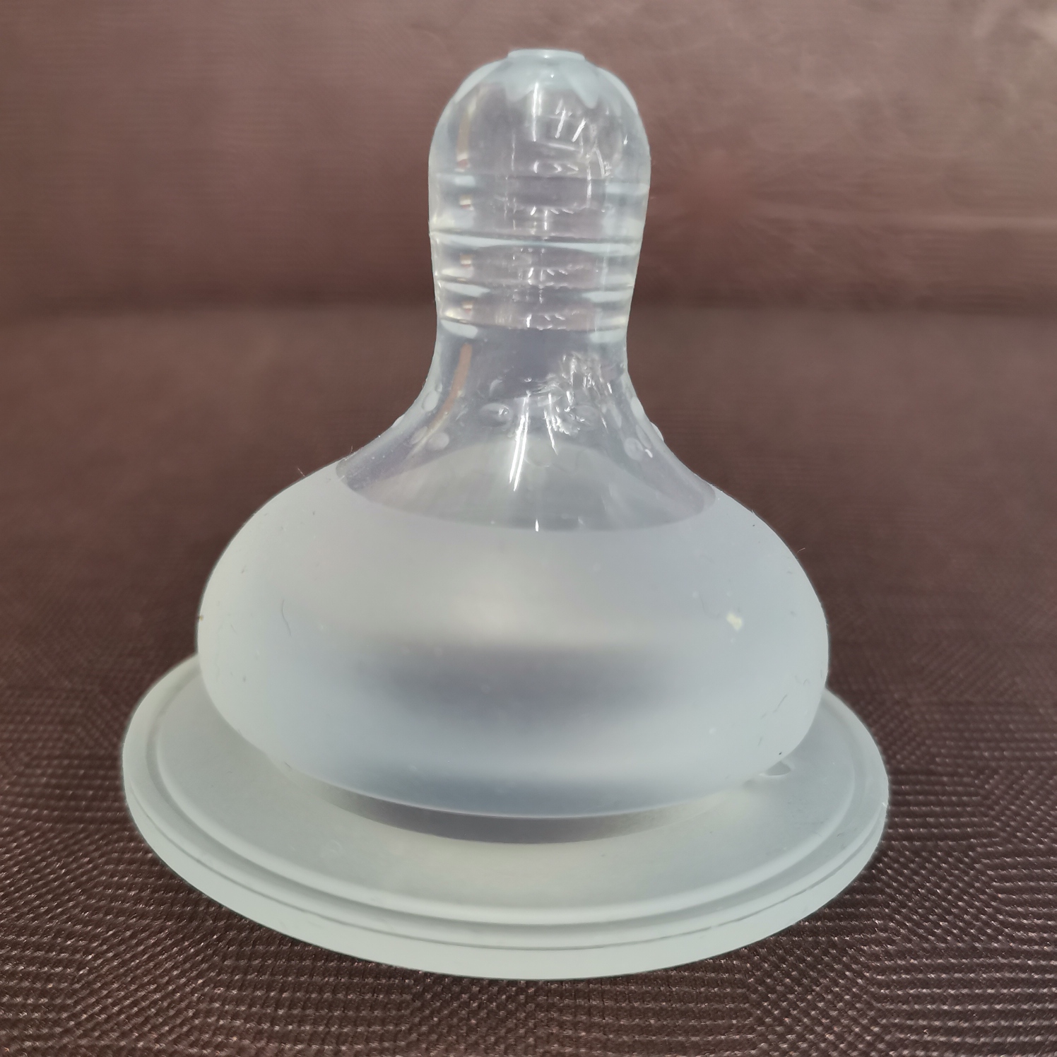 宽口径波点磨砂奶嘴 婴幼儿宽口奶瓶奶嘴 宝宝母乳硅胶螺旋奶嘴