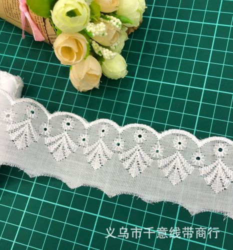 Spot Supply TC Embroidery Lace Factory Direct Sales Socks Clothes Accessories Accessories Handmade DIY Decoration