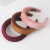 Plain Flannel Sponge Headband Solid Color Thick Stripe Headband Europe and America Cross Border Hot-Selling New Arrival in Stock Wholesale Juxin