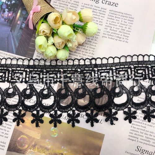 factory direct in stock water soluble lace embroidery clothing decorative accessories curtain decoration