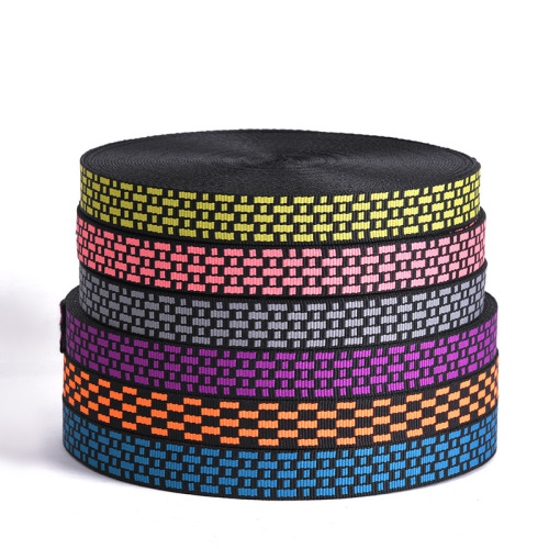 color network silk ribbon ribbon stripe pattern ribbon box bag belt clothing shoes ribbon factory direct supply