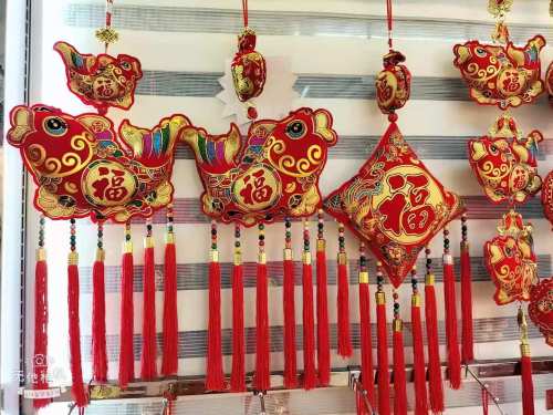 New Year‘s Goods Pendant Festive Gift Chinese Knot couplet Housewarming Joy Lantern Festival New Year Holiday