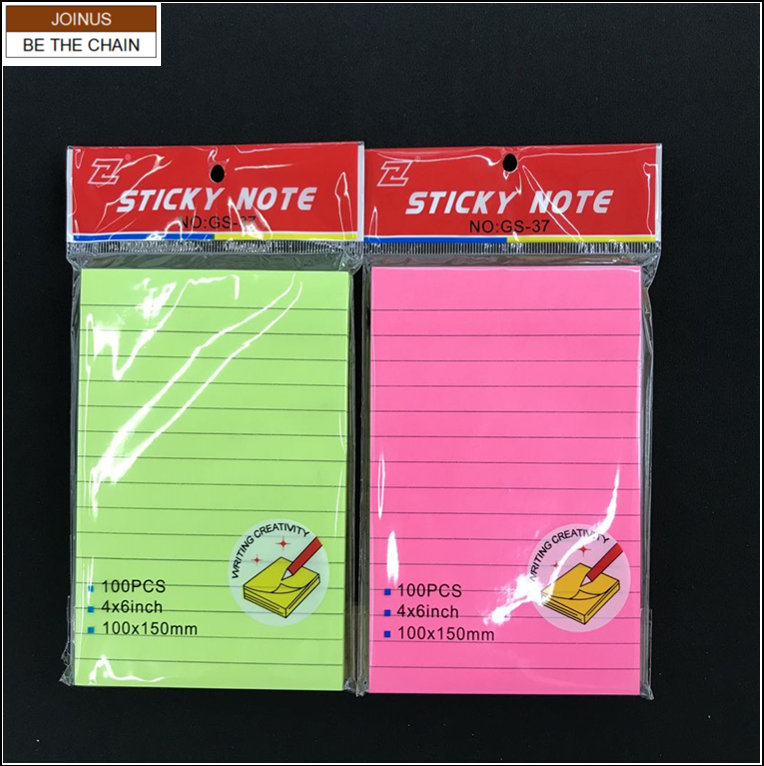 Supply Sticky Notes 1 Color 4x6 Inch 100x150mm 100 Sheets Af 30 5