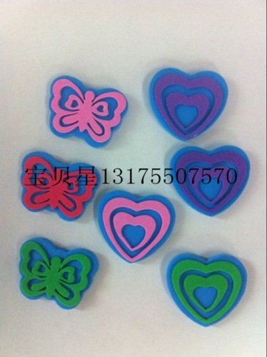 factory direct sales children‘s seal eva creative seal environmental protection non-toxic gift personalized toy butterfly seal
