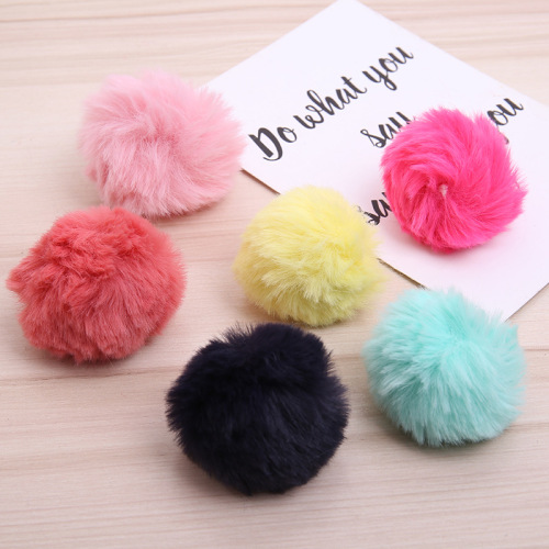 imitation rabbit fur ball fashion artificial fur ball jewelry accessories clothing shoes accessories fur ball factory wholesale