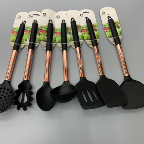 tableware silicone rose gold plus set spatula series kitchen supplies kitchenware