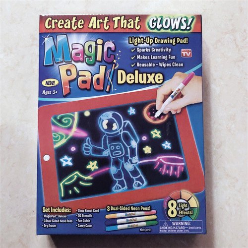 3D Magic Drawing Pad Children‘s Drawing Board Luminous Drawing Board Mental Development Toys
