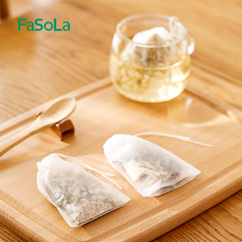 FaSoLa茶包袋一次性煲汤调料茶叶包卤料中药煎药过滤泡茶袋反折款