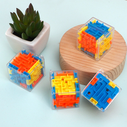Puzzle Six-Sided Entrance Maze 3D Stereo Magic Ball Boys and Girls Creative Gift Beads Children Kindergarten Gifts