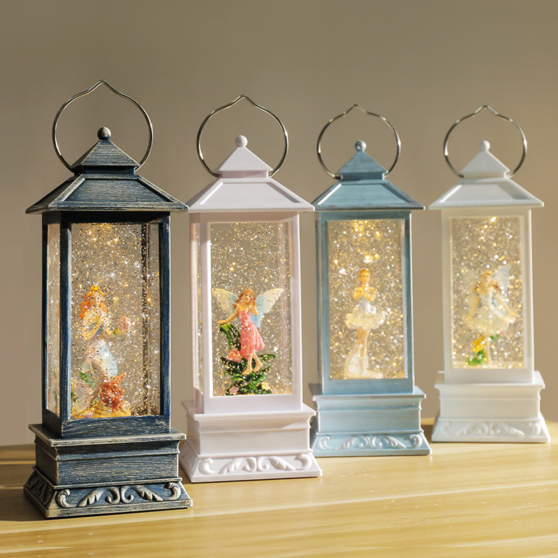 with Snowflakes Plastic Cartoon Crystal Ball Music Box Child...