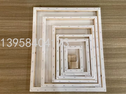Manufacturer Linen Oil Painting Frame Free Shipping Wholesale Linen Canvas Board 280G Painting Frame Oil Painting Board Acrylic Inner Frame 