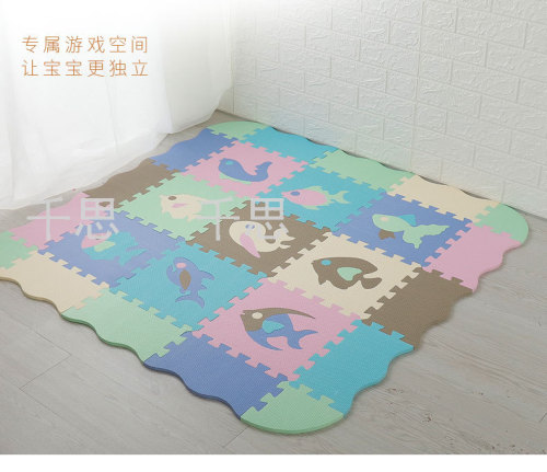 qiansi eva splicing mat cutout foam splicing mat foam floor mat splicing climbing mat environmental protection children‘s room floor mat