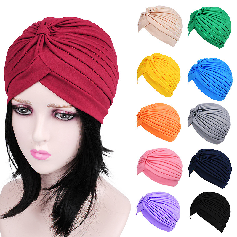 European and American New Fashion Simple Indian Hat Men and Women Pure Color Comfort Breathable Spor