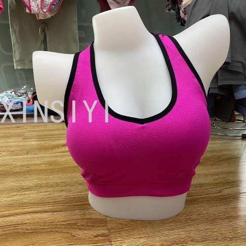 Wireless Shockproof Sports Bra Running Fitness Yoga Vest Bra plus Size sports Underwear Women 