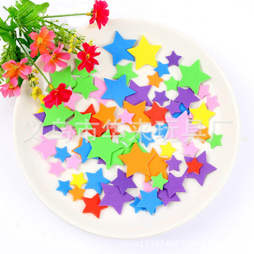 factory direct sales color stickers eva stickers children reward stickers animal stickers butterfly stickers flower stickers shape