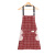 Erasable Hand Household Oil-Proof Sleeveless Apron Bib Household Cleaning Waist Skirt Clothes for Kitchen Work and Cooking