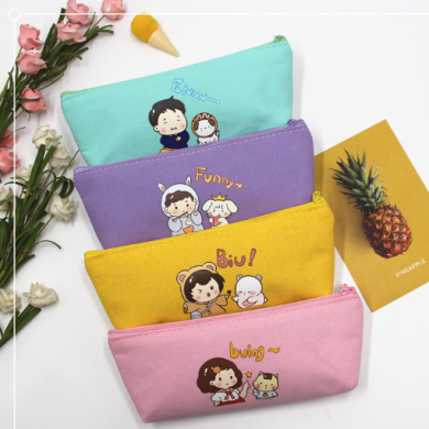 新款创意铅笔袋文具盒牛津布笔盒大容量儿童笔袋