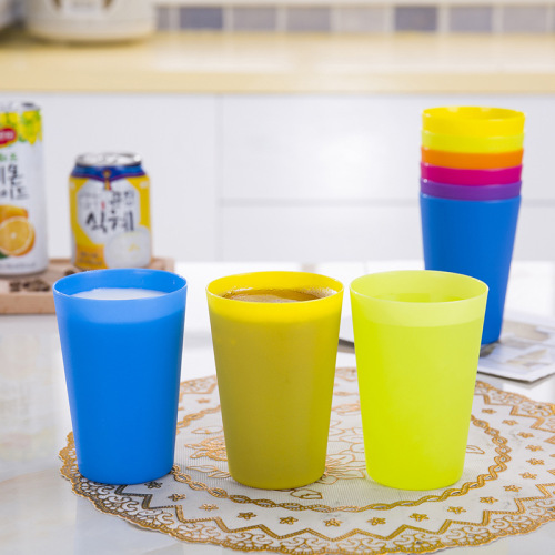plastic colorful dinner drink beer cup candy color gift advertising logo cup colorful water cup cup dance