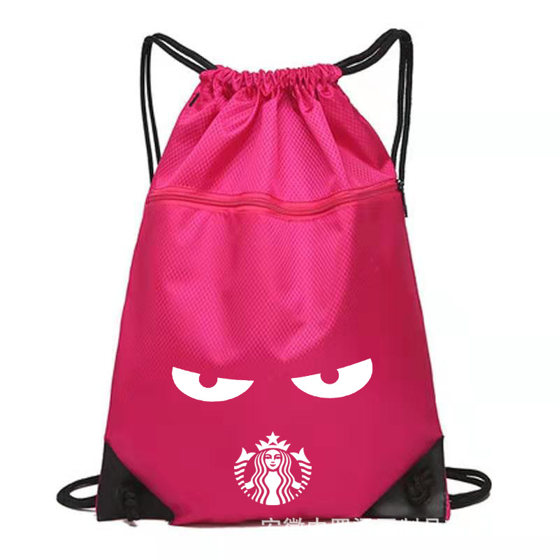 Sportswear Basketball Waterproof Oxford Fabric Drawstring Bag Custom Logo Drawstring Double-Shoulder