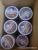 Disposable Color Hair Clay Pomade 9 Colors Full Hair Clay Granny Grey Grandpa White Pomade Color Cream Chocolate