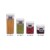 Multi-Capacity Easy-to-Buckle Cans Food Snacks Melon Seeds Dried Fruit Coarse Cereals Storage Cans Transparent Sealed Easy-to-Buckle Cans