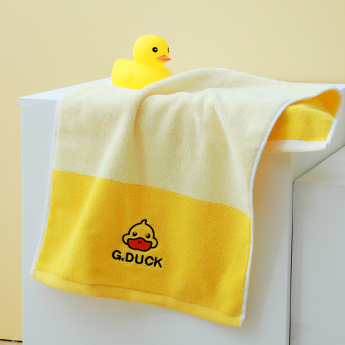 G.DUCK新款可爱鸭款 纯棉吸水小黄鸭毛巾 商超礼品