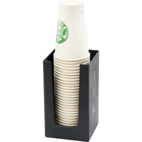 jd direct sales milk tea paper cup holder coffee paper cup holder black single grid coffee milk tea shop storage rack cup holder