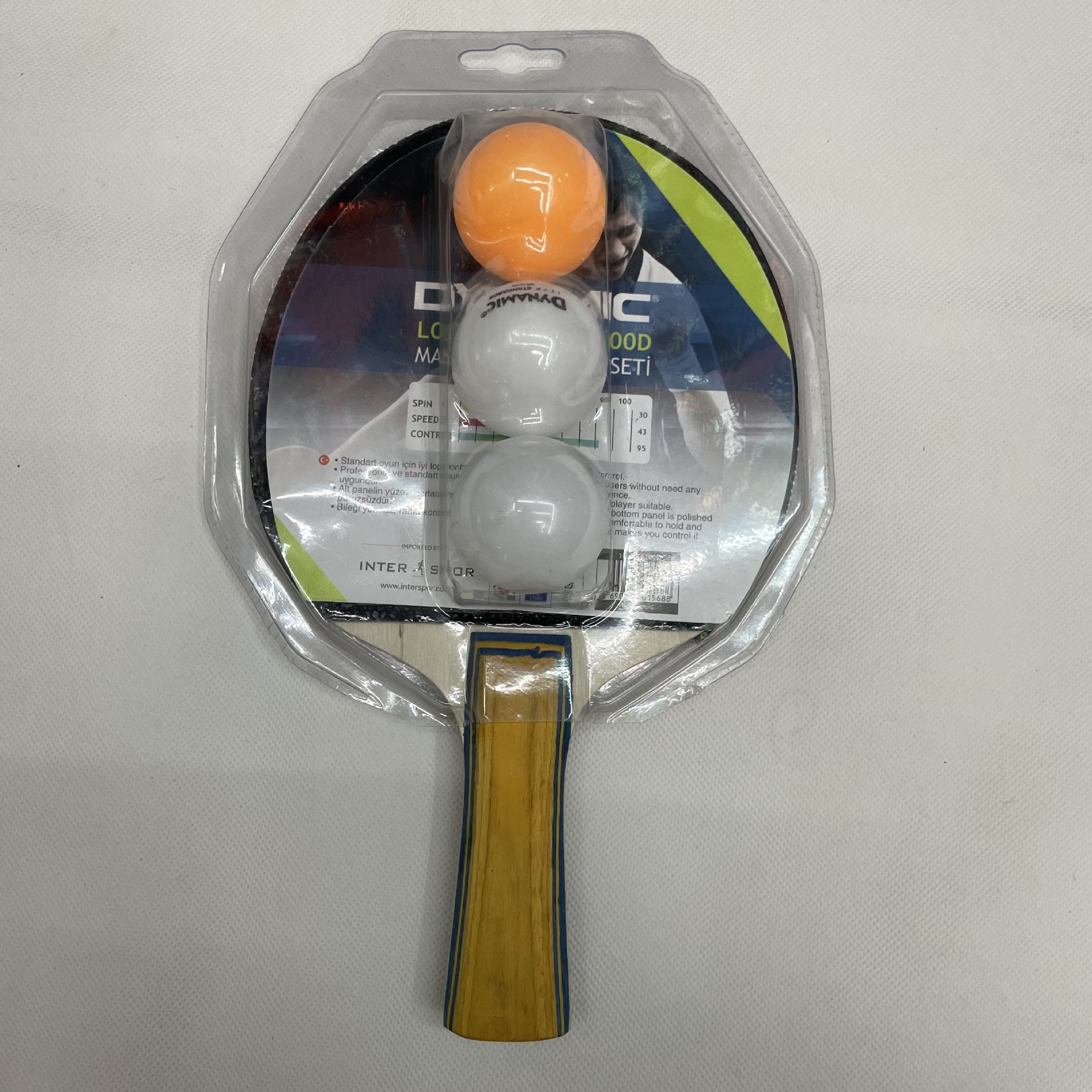 Single Blister Packaging Tape Three Balls Positive and Negat...