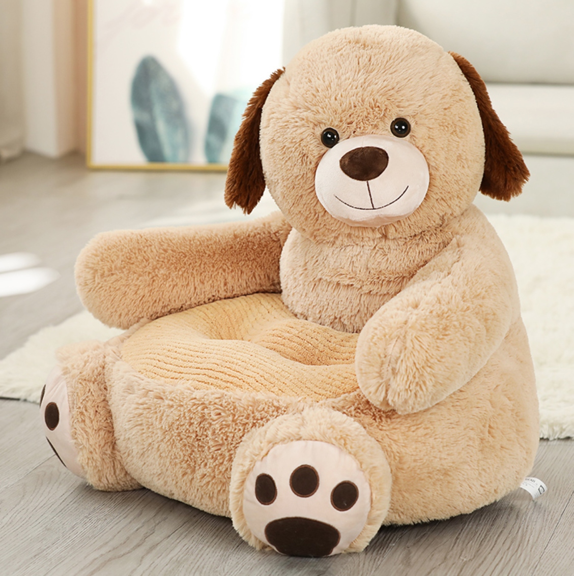 儿童沙发小沙发椅懒人卡通动物座椅女孩公主阅读角区可爱榻榻米