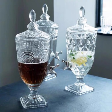 厂家直销 汽水罐 水龙头 果汁缸 2升 3升 5升 7升 可加工颜色